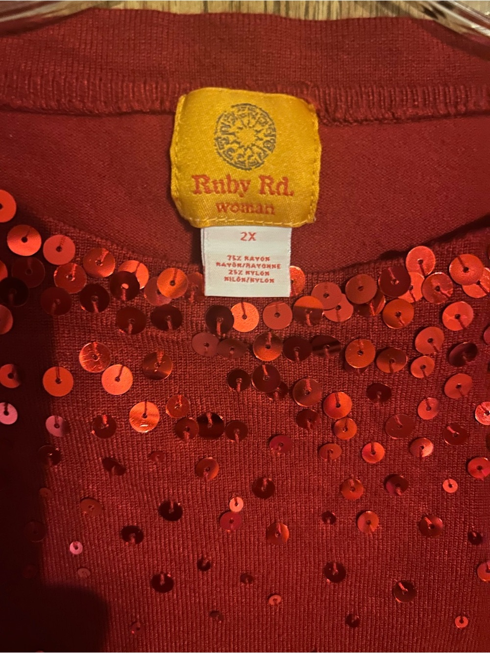 Ruby Rd size 2X sweater - Picture 5 of 5